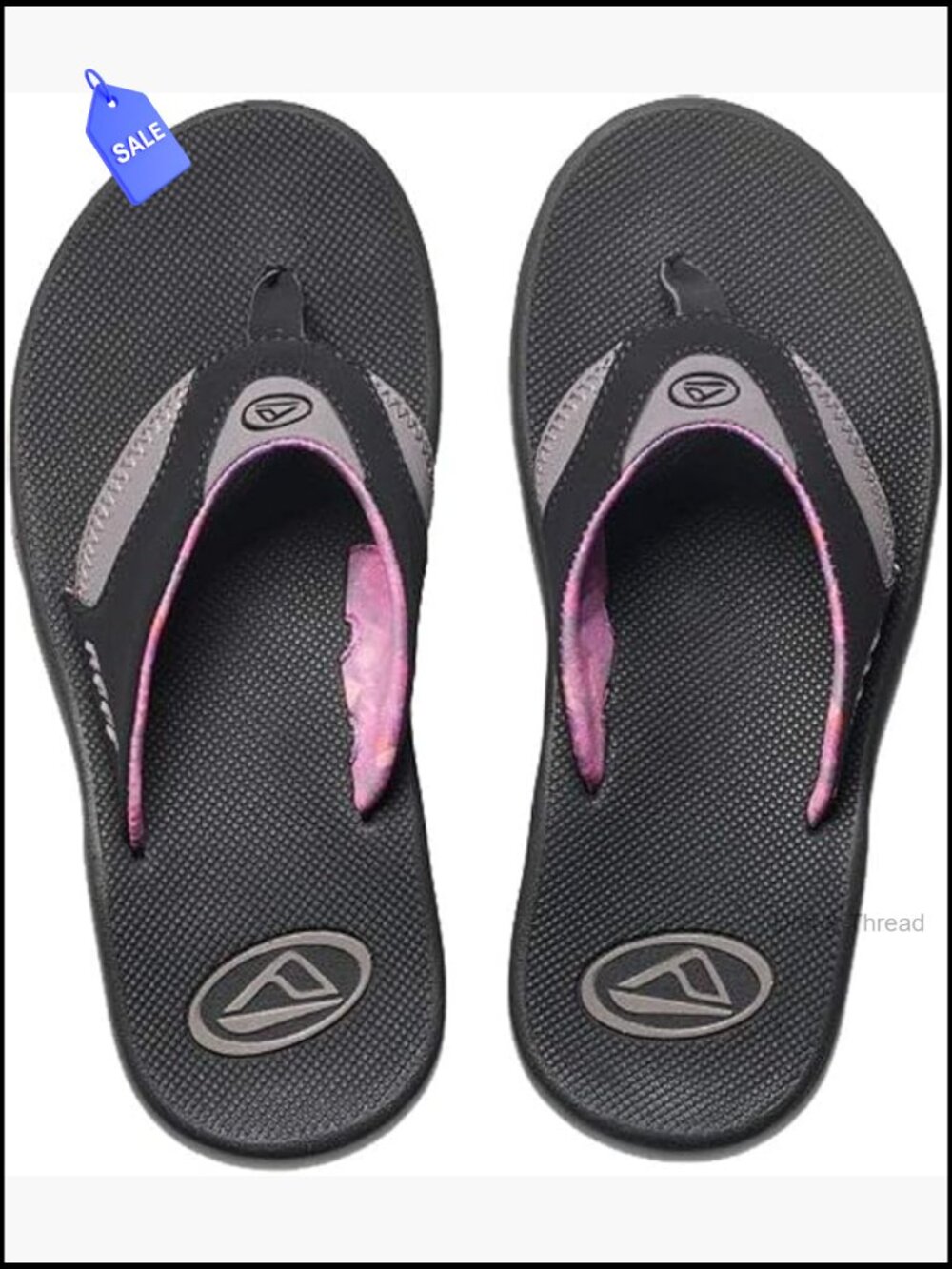 Women's Suede Flip Flops with Bottle Opener, Sandals